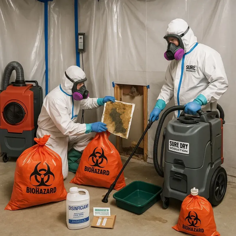 Contaminated Water Handling Protocols process in Saint Johns, MO