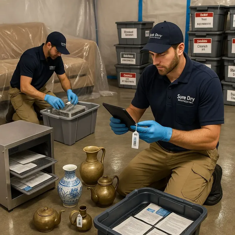 Content Protection and Restoration process in Saint Johns, MO